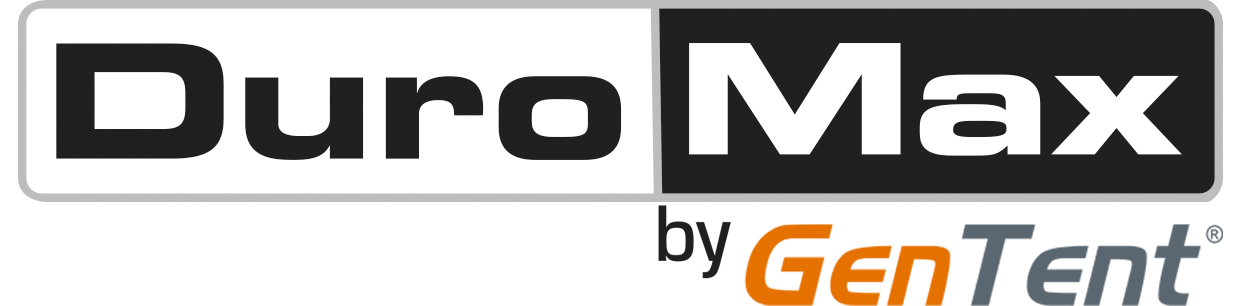 DuroMax Generator Running Covers by GenTent co-brand logo