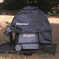An FR Rated Generator Tent